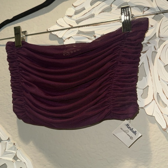 Free People Ruched Mesh Bandeau - Picture 3 of 4